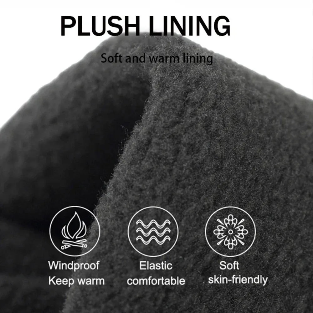 Winter warm gloves - Windproof and cold-resistant cycling gloves - Suitable for both men and women - For running