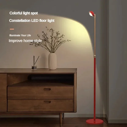 Sun Set Floor Lamp Minimalist Living Room Corner Lamp Bedroom Bedside Cafe Hotel Indoor Decor LED Atmosphere Tall Standing Lamp