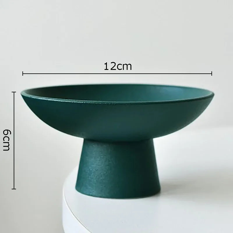Creative Crafts Ceramic Vase Artificial Flower Decorative Flower Pots Desk Decoration Floral Arrangement Vases Modern Home Decor