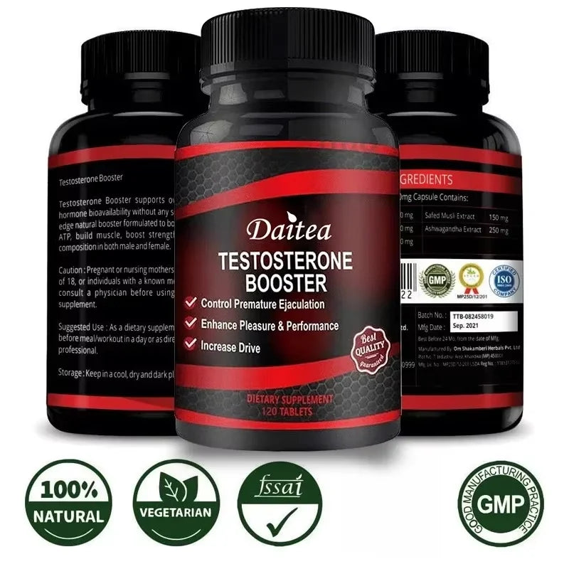 Muscle Builder Capsules - Muscle Mass Increase, Anabolic Activity Support, Muscle Development
