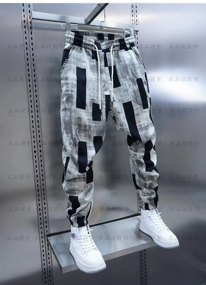 Men's Clothing Trousers for Men Pants Sport Male Clothes Baggy Pants Man Korean Popular Clothes Running Gym Jogging Sweatshirt