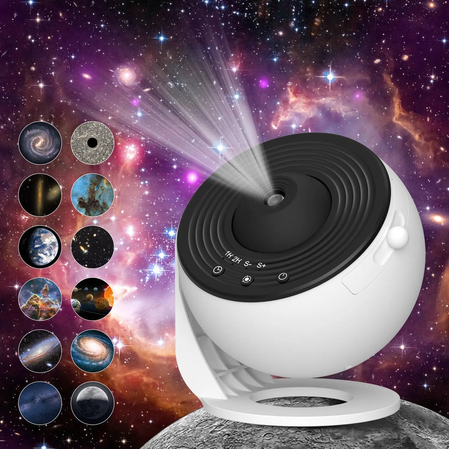 Galaxy Projector for Bedroom Home Planetarium Projector Lamp LED Space Galaxy Lamp Ceiling Room Decor for Kids Adults Projector