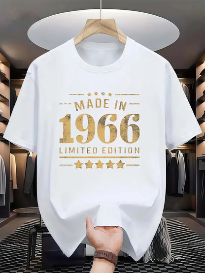 Men's clothing - New style - Men's casual short-sleeved T-shirt Suitable for summer outdoor activities and casual wear in summer