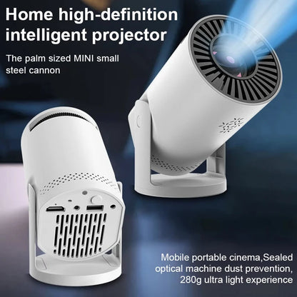 Mini Projector Native  3D Stereo Sound Multi-function Console Outdoor With Bluetooth Home Theater Cinema Portable Projectors