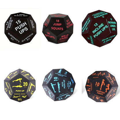 Fitness Game Dice PU Foam 12 Sides Rounded Numbers DiceEnjoy New Exercise Methods Anywhere Add Surprise Fun To Fitness Routine