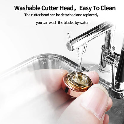 Lipstick Shaped Electric Hair Removal Device Women S Facial Hair Removal Instrument Portable Full Body Water Wash Shaving Device