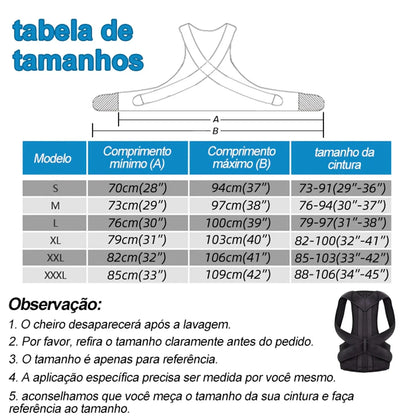 Achieve  Posture with Adjustable, Breathable Polyester Posture Corrector - Universal Fit for Pain Rel