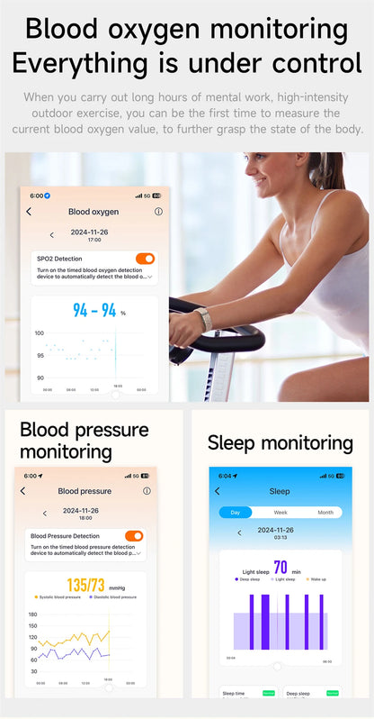 New Sport Fitness Tracker Smart Bracelet Heart Rate Blood Pressure Monitor Pedometer Call Reminder Smartwatch Band for Men Women