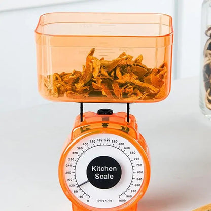 Kitchen Scale Restaurant Cooking With Easy Reading Mechanical Tool Spring Kitchen Weighing 1kg Portable Dial Scale Vegetabl