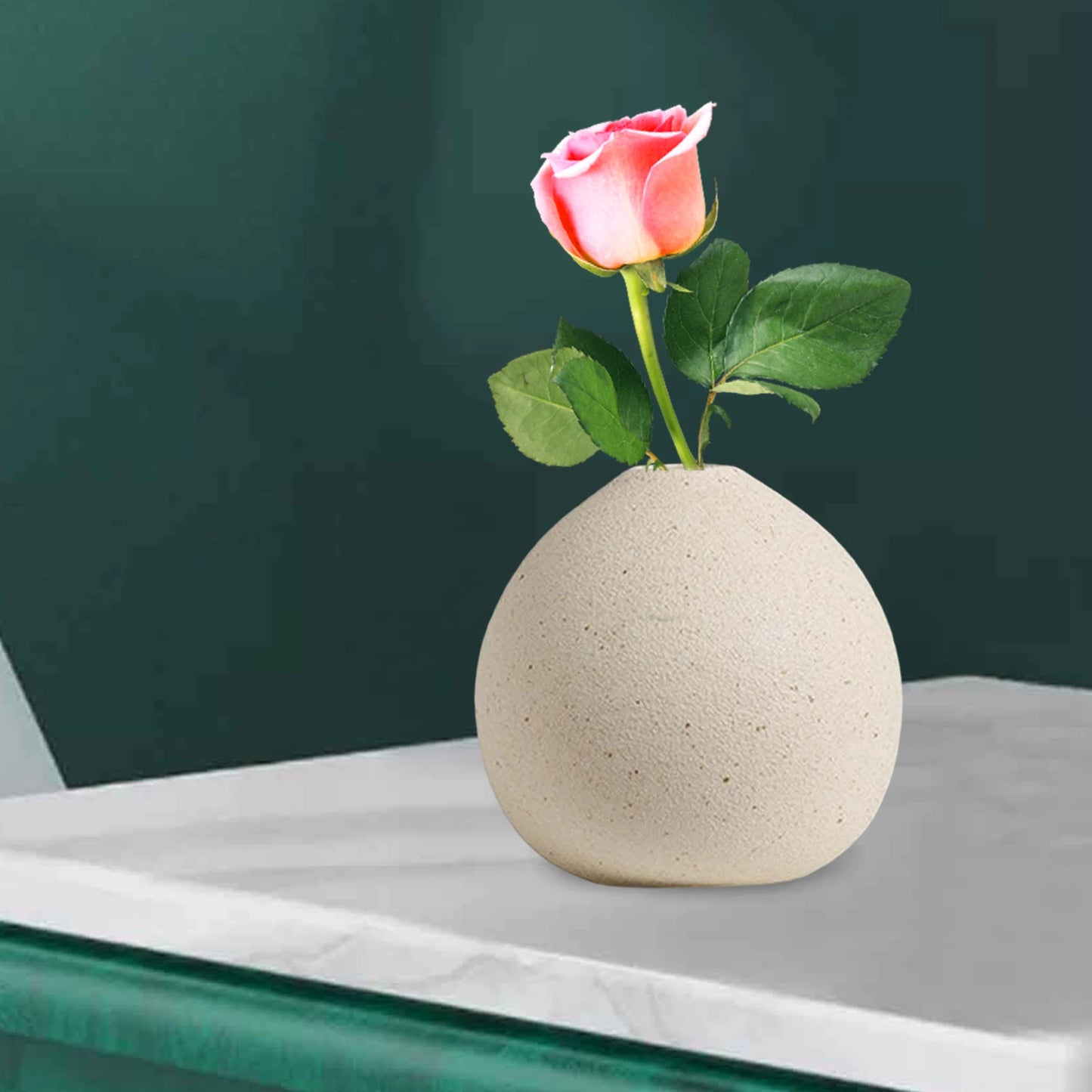 Modern Flower Vases Floral Arrangements Decorative Vases Boho Ceramic Vase for Entryway Dinner Living Room Kitchen Decoration