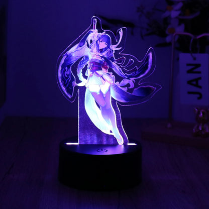 LED Night Light Illusion Stitch Lamps Remote Control Smart Touch Home Room Decor Lamp Christmas Valentine's Day Birthday Gifts