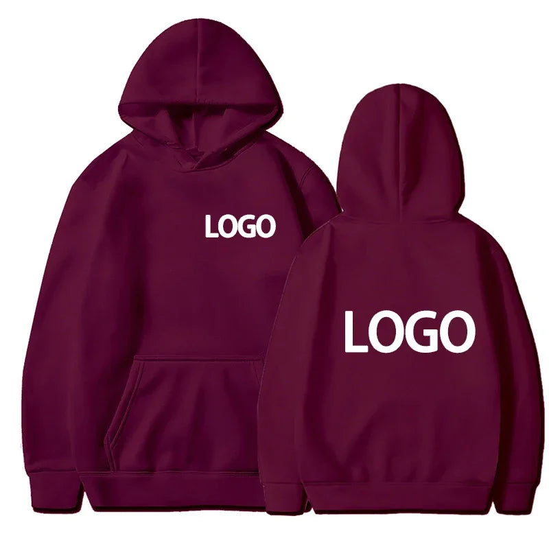 Customized Hoodies Men Fashion Daily Long Sleeve Sweatshirts Women Personality Printed Streetwears Hoody Pullovers Sudaderas