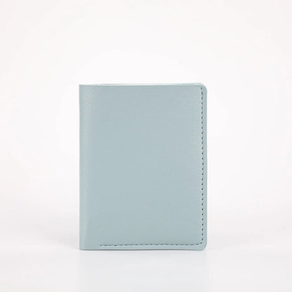 Leather Small Wallet for Men Short Simple Women's Purse Fashion Ultra Thin Credit Card Bag Coin Purse