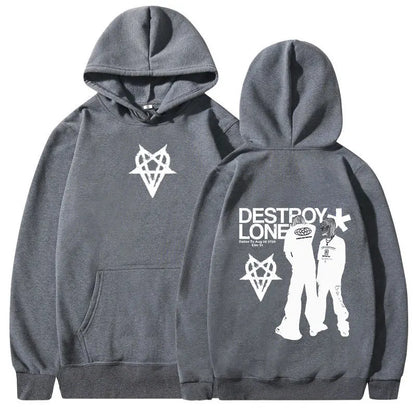 Men Fashion Hoodies Men Women Hooded Sweatshirts Fashion Hip Hop Casual Pullovers Autumn Boys Girls Black Streetwear Hoodie