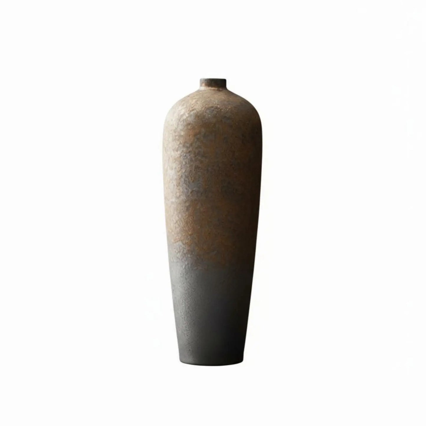 Ceramic Vase, Modern Creative Mini Flower Vessel, Desktop Home Decor, Rustic Pottery Glaze Finish, Oriental design