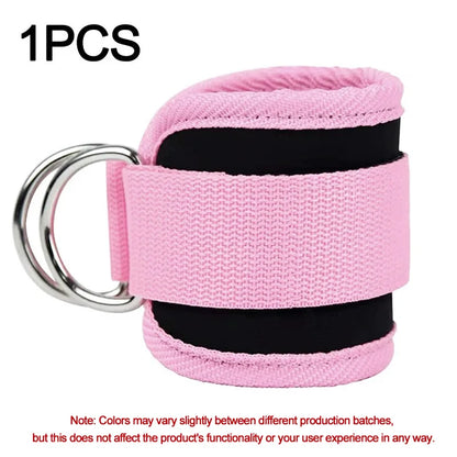 1PC Padded Ankle Straps Ankle Straps for Cable Machines Double D-Ring Fitness Ankle Cuffs for Gym Workouts Rebate Leg Extensions