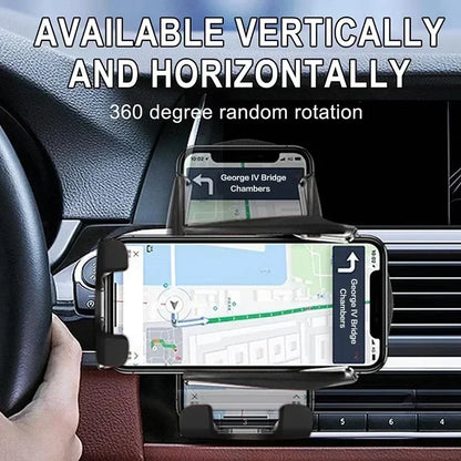 VIKEFON 30W Car Wireless Charger Car Phone Holder for iPhone 12 Pro Max 11 Pro X MAX 8 7 Plus Intelligent Infrared Phone Holder