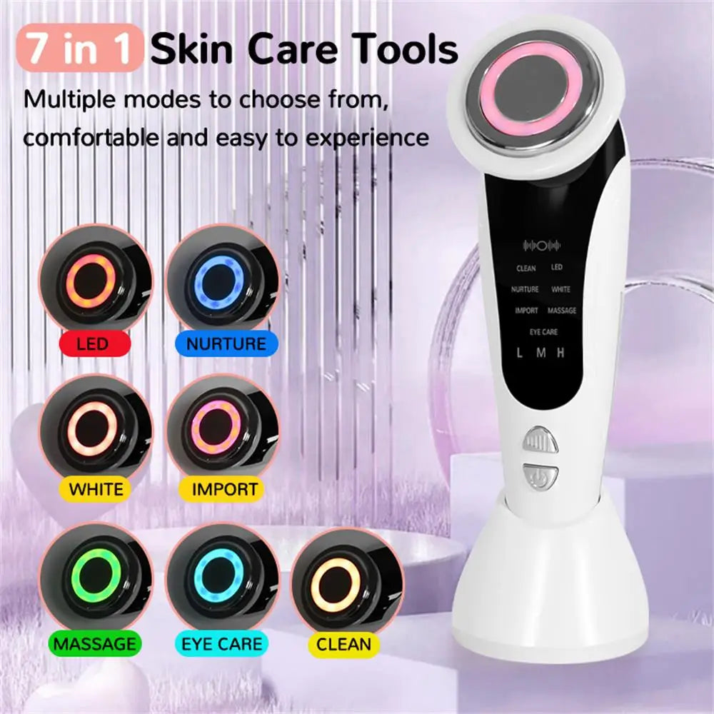 Facial Device Massager Machine Home Use Face Neck Skin Care Firming Equipment Tightening Rejuvenation Lifting Beauty Instrument