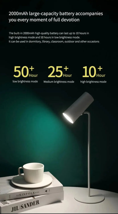 Sunset Eye Protection Table Lamp  USB Touch Dimming Reading Light for Study Flashlight Bedroom Bedside Decor Photo Desk Lamps