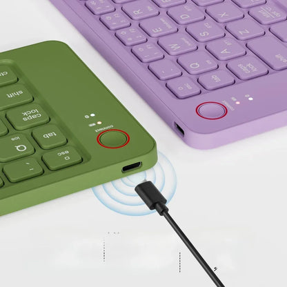 Portable Bluetooth Foldable Keyboard For IOS/Android/Windows Tablet Mobile Phone Portable Keyboard Computer Accessories