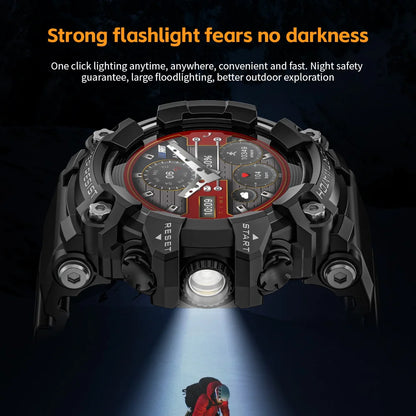 Fitness Tracker Smart Watch for Men Heart Rate Monitor Blood Pressure Smart Watch Suitable for Android IOS
