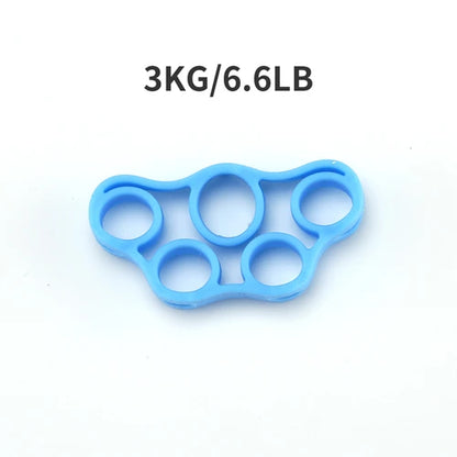 Hand Gripper Silicone Finger Expander Exercise Hand Grip Wrist Strength Trainer Finger Exerciser Resistance Bands Fitness