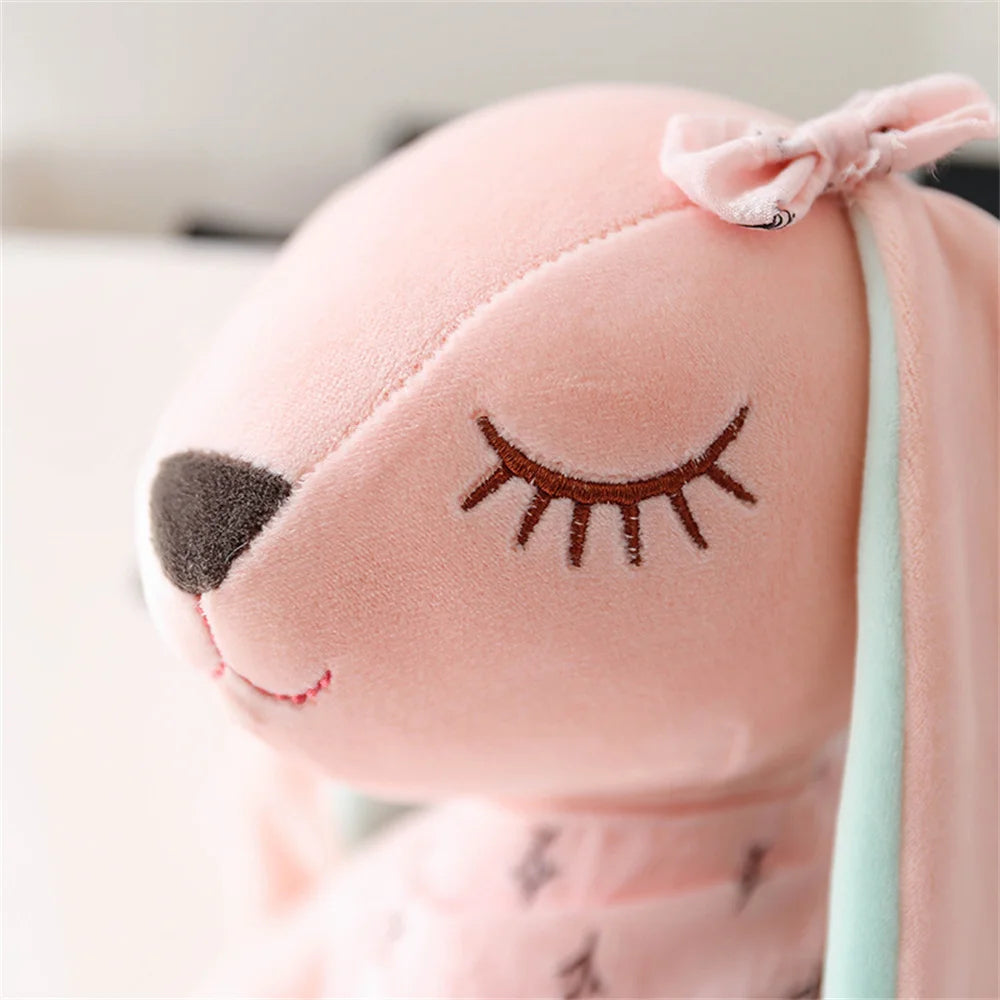 34/45/55cm Plush Rabbit Doll Cute Cartoon Plushies Throw Pillow Bunny Rabbit Stuffed Animal Toy for Baby