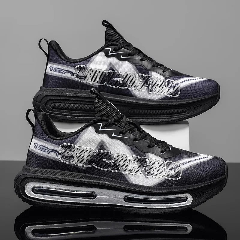 Men's Sneakers - Lightweight Low-Top Design, Cushioned Soles, Suitable for All Occasions, Ideal for Fitness, Jogging, Daily Commuting, and Casual Wear - Minimalist Sports Style (Unisex)