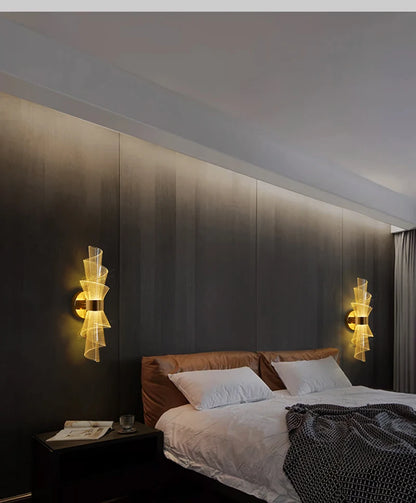 Nordic LED Wall Light Sconce Interior Lighting Lamps For Home Living Room Bedroom Study Corridor Decoration Bedside Wall Lamp