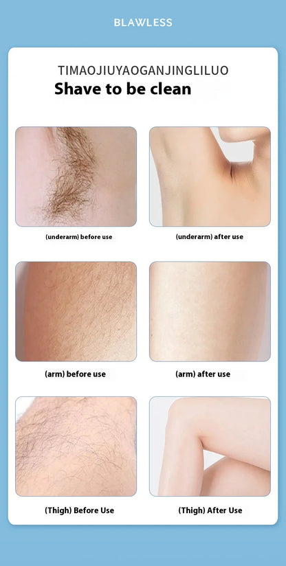 Electric Hair Trimmers for Women Waterproof Razor Painless Private Body Hair Removal Device shaver Bikini Arm Leg Face Shaving