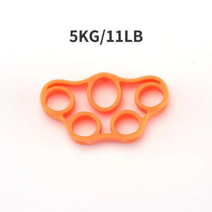 Hand Gripper Silicone Finger Expander Exercise Hand Grip Wrist Strength Trainer Finger Exerciser Resistance Bands Fitness