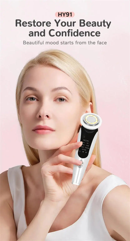 Facial Device Massager Machine Home Use Face Neck Skin Care Firming Equipment Tightening Rejuvenation Lifting Beauty Instrument