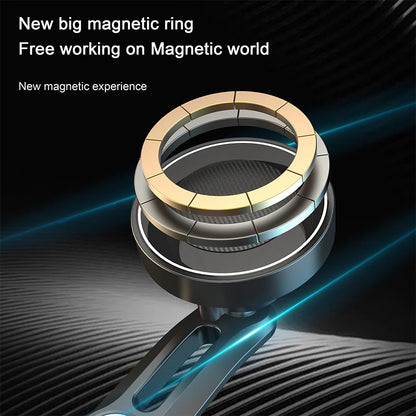 Magnetic Phone Mount for Car Compatible for Magsafe Car Mount, Not Blocking Air Vent, Strengthen Magnetic Car Phone Holder