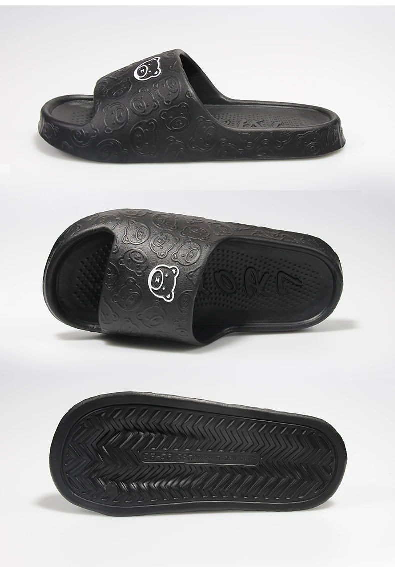 Summer Home Use EVA Slippers for Women Cute Cartoon Design Indoor Comfortable Slip-On Shoes