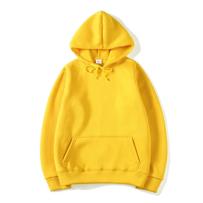 Men Hoodies Women Pullover Spring Autumn Casual Hoodie Sweatshirts Solid Color Hoodies Oversize Black Sweatshirt For Male