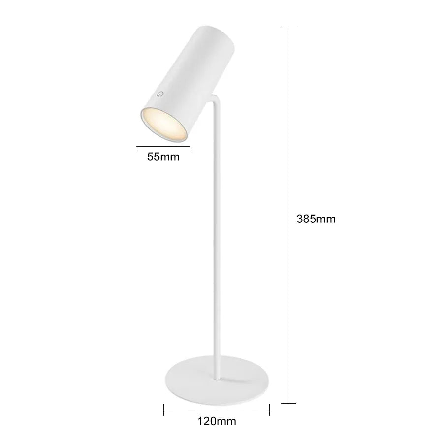 Sunset Eye Protection Table Lamp  USB Touch Dimming Reading Light for Study Flashlight Bedroom Bedside Decor Photo Desk Lamps