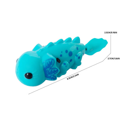 Children's Holiday Gift Bath Electronic Interactive Toy Light Swimming Fishing Simulation Color Pet Fish