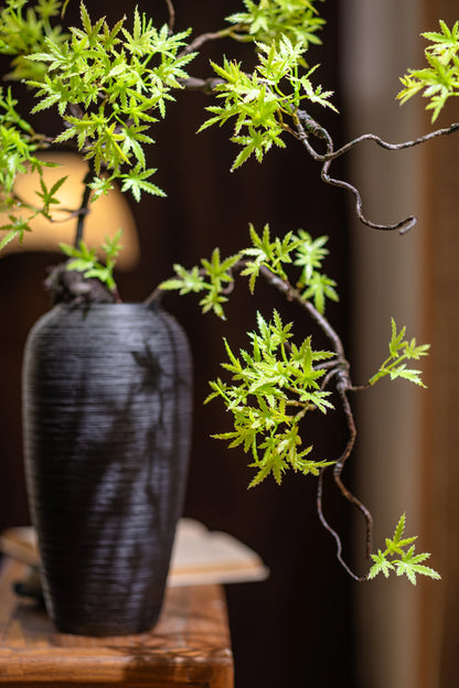 Artificial Green Plants To Welcome Guests Pine Maple Leaves Fake Flower New Chinese Style Simulated  Bonsai Flower Decorations