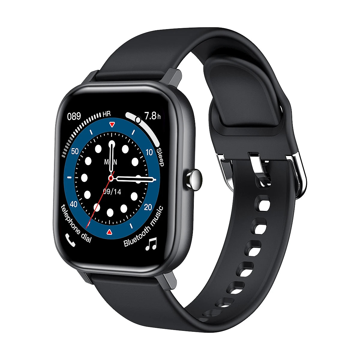 New Smart Watch Men 24H Health Monitor Sports Fitness Tracker Custom Watch Face Smartwatch Women 20MM Strap for Android Ios