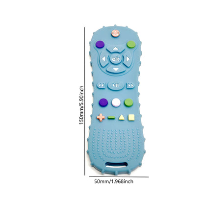 1/3PCS Baby Remote Control Teether Silicone Baby Anti-Eating Gloves Pacifier Bracelet Teething Stick Biting Toys