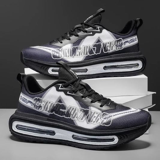 Men's Sneakers - Lightweight Low-Top Design, Cushioned Soles, Suitable for All Occasions, Ideal for Fitness, Jogging, Daily Commuting, and Casual Wear - Minimalist Sports Style (Unisex)