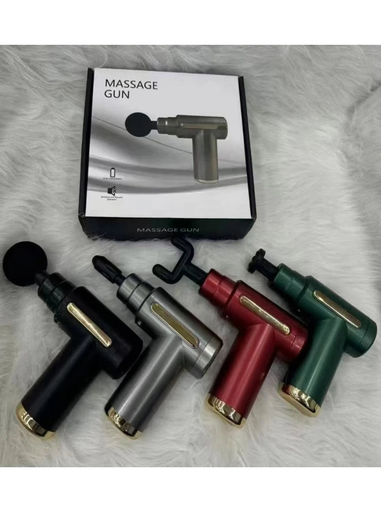 2026 Portable Fascia Gun Deep Tissue Massage Mini Lightweight Adjustable Speed Whole Body Massage Equipment 2025