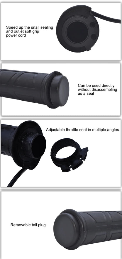 Motorcycle Hand Heated Grips Electric Molded Grips Scooter Moped Bar Hand Warmer 22mm motocross vespa Adjustable Hot Grip Handle