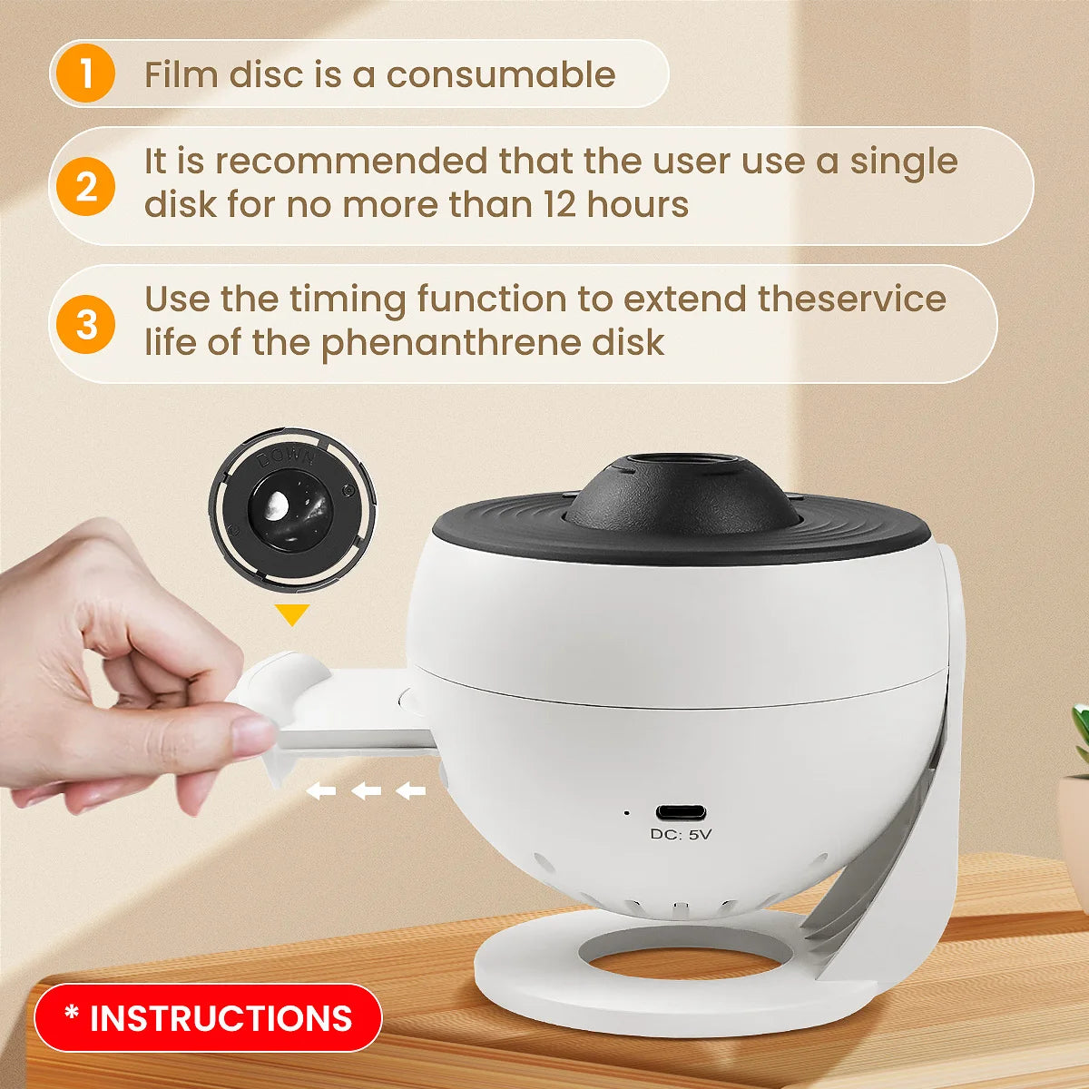 2025 Newest Planetarium Galaxy Star Projector Pro Version, 360° Rotation with Speed Change, HD Image LED Light for Room Ceiling