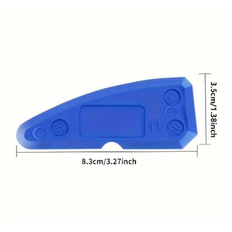 4-Piece Silicone Caulking Tool Set - Versatile, Easy Clean-up, & Professional Sealant Spreading