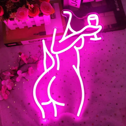 LED Neon Sign USB Powered Neon Signs for Wall Decor Aesthetic for Game Room Man Cave Bedroom Club Party Bar Shop Nightlight