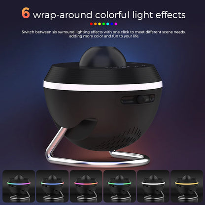 2024 newest 13 in 1 Ultra Clear Galaxy Projector with  MeteoUltra Clear Night Light Lamp Rotary Space Ball Planetarium Projector