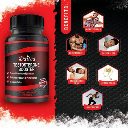 Muscle Builder Capsules - Muscle Mass Increase, Anabolic Activity Support, Muscle Development