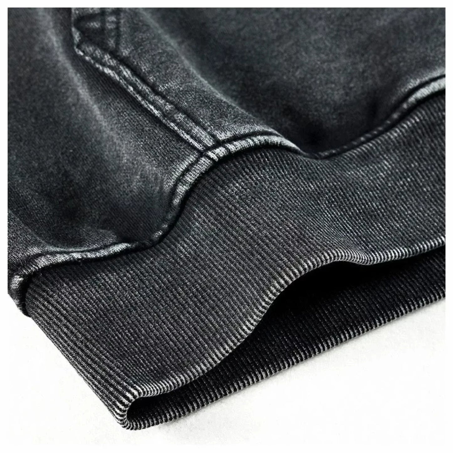 2026 Hip Hop Oversized Hoodie Sweatshirt Men Streetwear Eyes World Graphic Washed Black Hooded Pullover Cotton Hipster