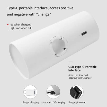 Sunset Eye Protection Table Lamp  USB Touch Dimming Reading Light for Study Flashlight Bedroom Bedside Decor Photo Desk Lamps